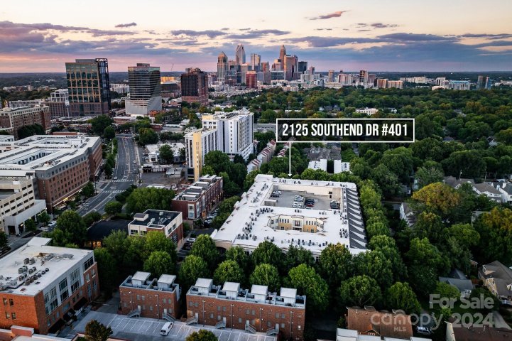 2125 Southend Drive 401 sold home in The Village of South End, Charlotte, NC