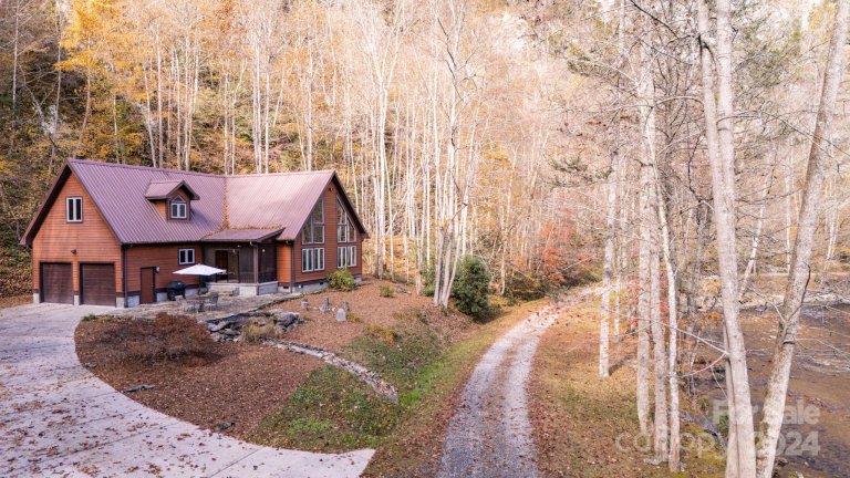 428 Riverview Drive sold home in Bear River Lodge, Marshall, NC