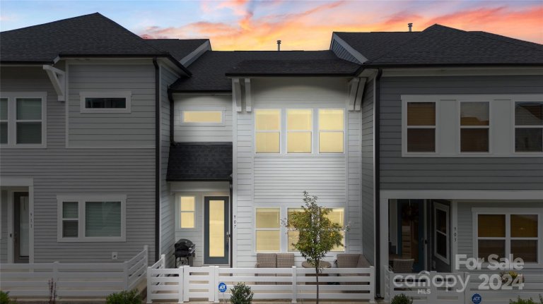 907 Kinsey Alley sold home in SouthEnd at Tryon, Charlotte, NC