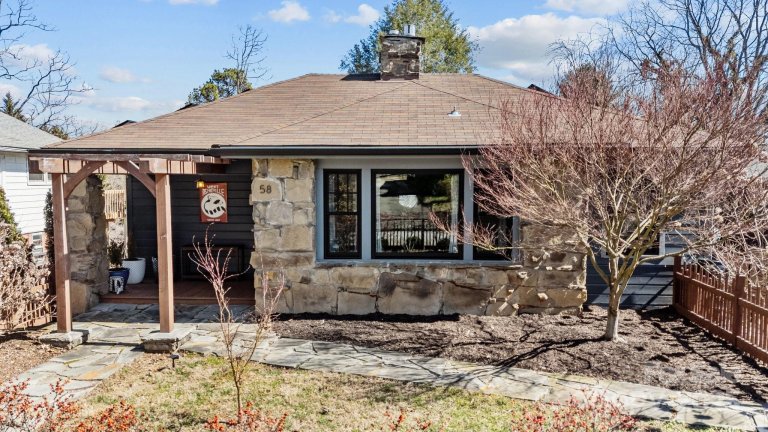 58 Trotter Place sold home in Horney Heights, Asheville, NC