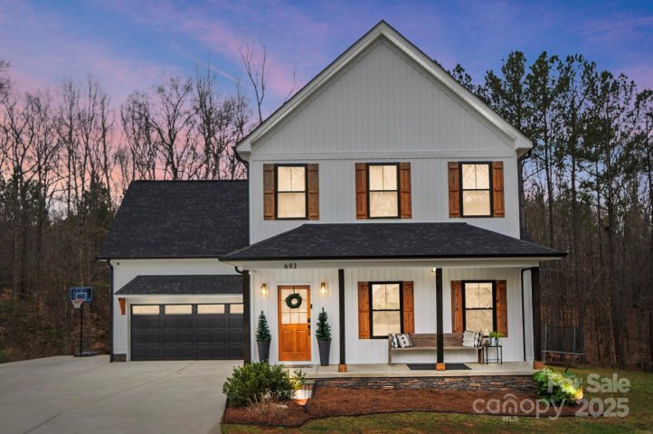 693 Luther Drive sold home in Sigmon Farms, Iron Station, NC