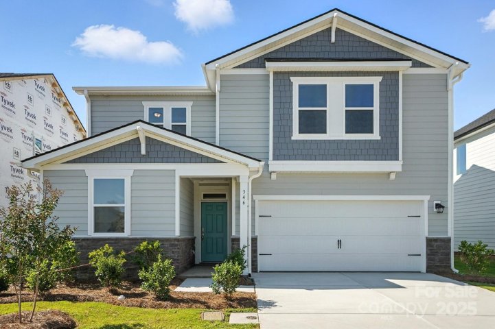 346 Knotty Wood Drive sold home in Wellington Pointe, Monroe, NC