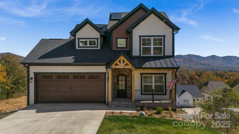 203 Boleyn Drive sold home in Tudor Croft, Black Mountain, NC