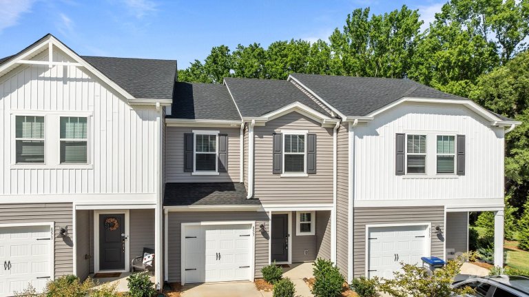 853 Gerard Bay Drive sold home in Ashe Downs Townhomes, Fort Mill, SC