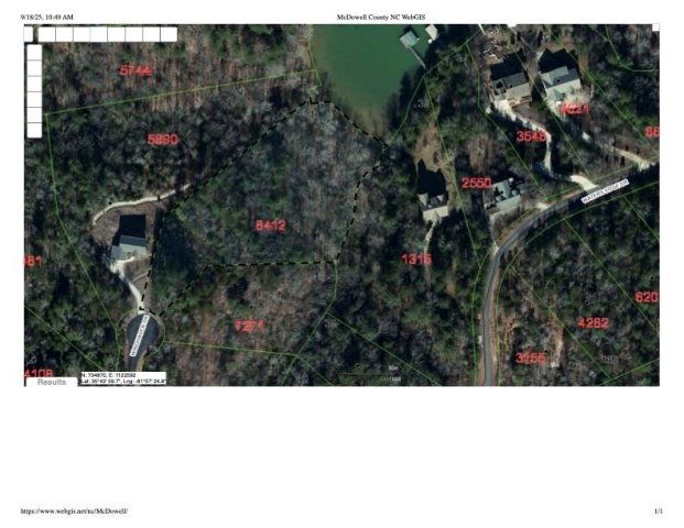 Homes in The Arbor At Lake James, Nebo