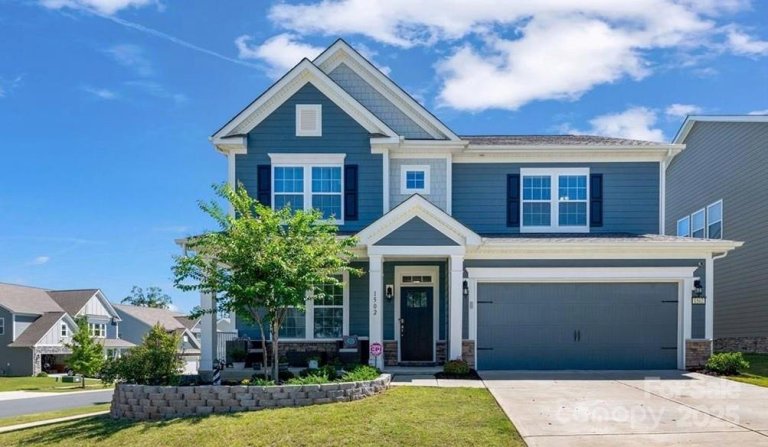 1502 Coffeetree Drive sold home in Skybrook North Villages, Concord, NC