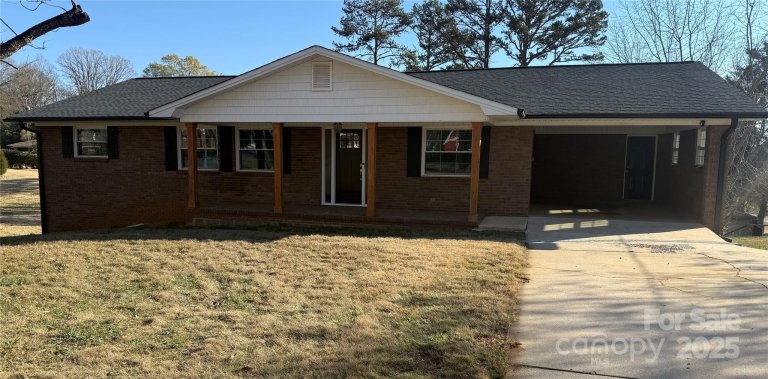 115 Greenview Drive sold home in Southwood Park, Kannapolis, NC