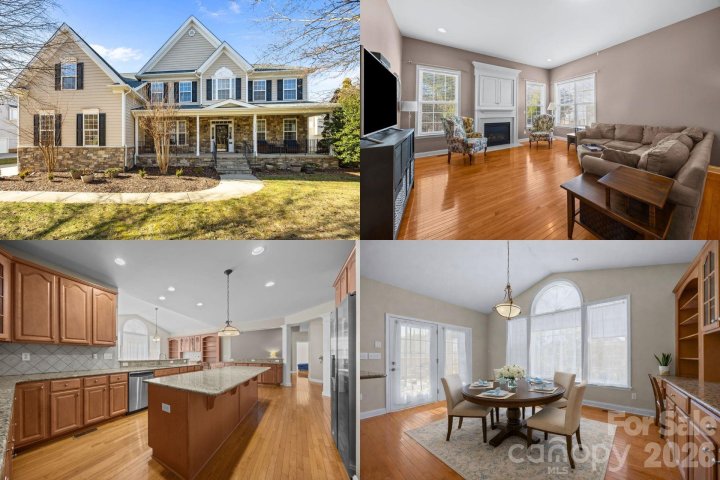 7708 Woodmere Drive sold home in Heatherstone, Harrisburg, NC