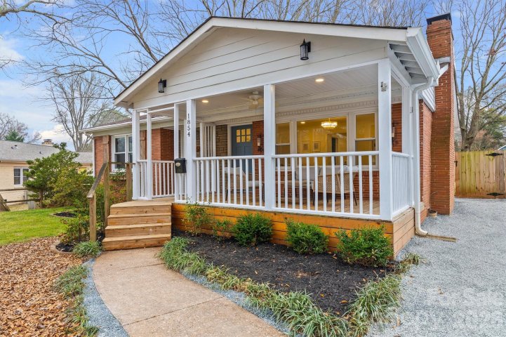 1854 Woodland Drive sold home in Eastway Park, Charlotte, NC