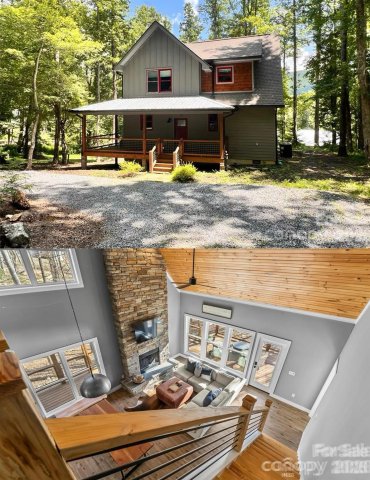 43 Clinchfield Gap Road active home in Linville Falls Mountain Club And Preserve, Marion, NC
