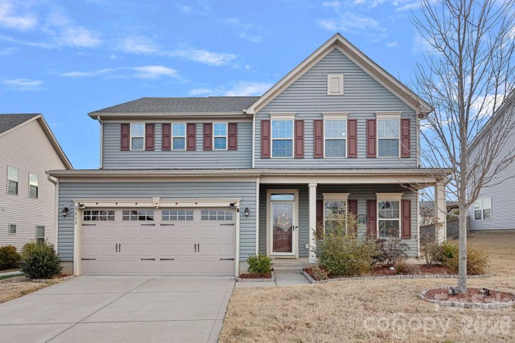 7263 Waterwheel Street active home in The Mills At Rocky River, Concord, NC