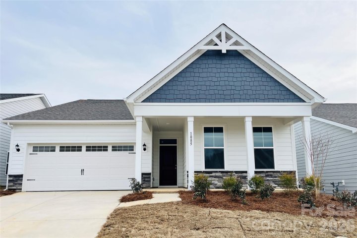 1085 Mapletree Lane sold home in Cottages At Indian Trail West, Indian Trail, NC