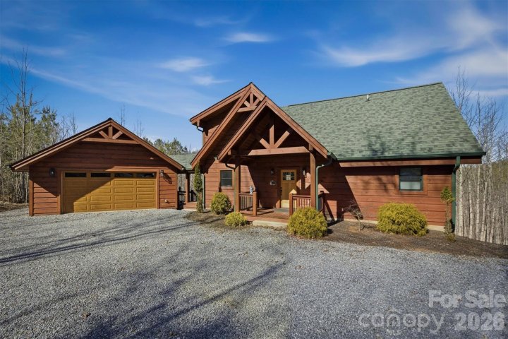 338 Lakeview Trail pending home in Grandview Peaks, Nebo, NC