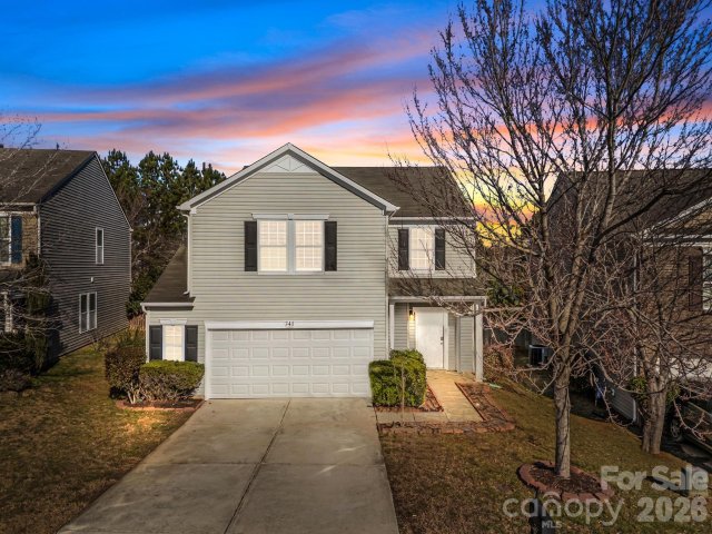 741 Nannyberry Lane sold home in Hallstead, Concord, NC