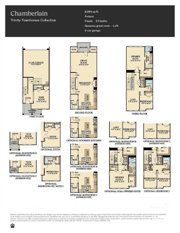 107 Nablus Trail active home in Waterfront At Langtree, Mooresville, NC