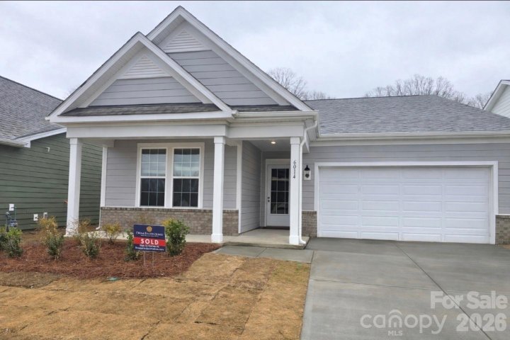 6014 Barbara Jean Lane sold home in Cottages At Wingate, Wingate, NC
