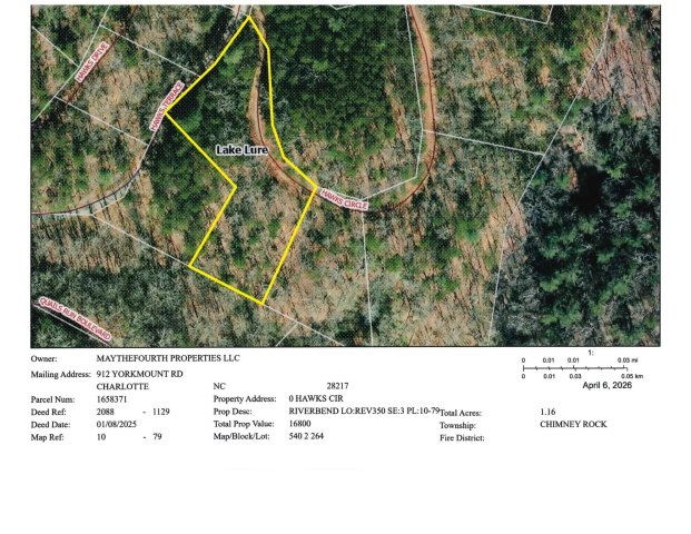 0 Hawks Circle active home in Riverbend At Lake Lure, Lake Lure, NC