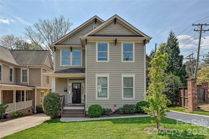 1102 Yale Place active home in Myers Park, Charlotte, NC