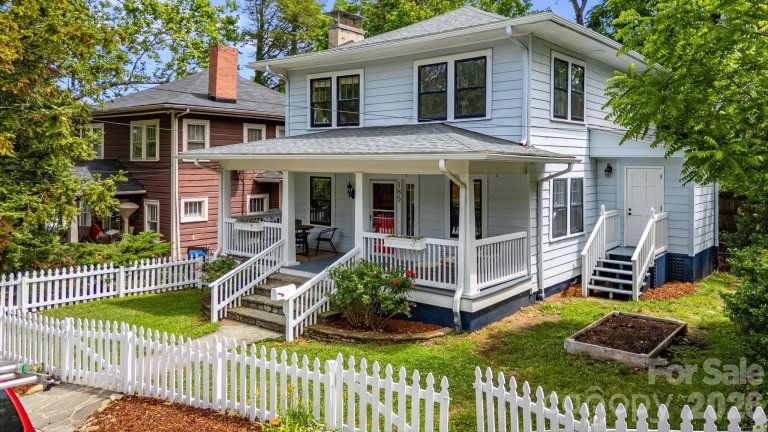 Homes in Historic Montford, Asheville