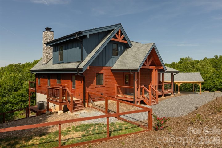 170 Summit Drive pending home in Grandview Peaks, Nebo, NC