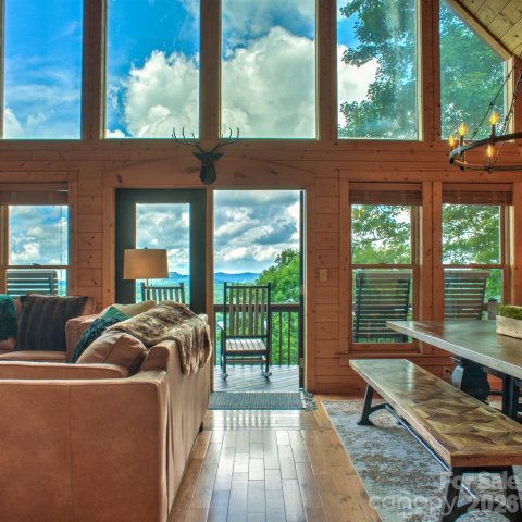 Homes in Scenic Wolf Mountain Resort, Mars Hill