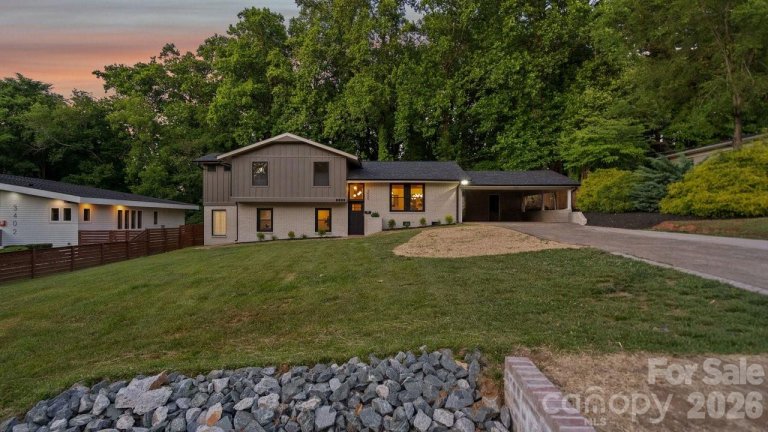 3400 Campbell Drive pending home in Sheffield Park, Charlotte, NC