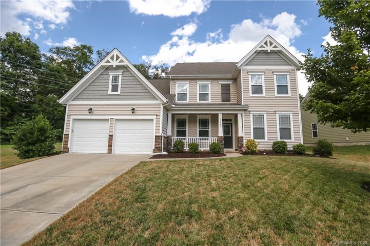 11501 Glowing Star Drive sold home in Peach Orchard Estates, Charlotte, NC