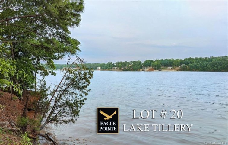 Lot 20 Eagle Pointe Drive sold home in Eagle Pointe, Norwood, NC
