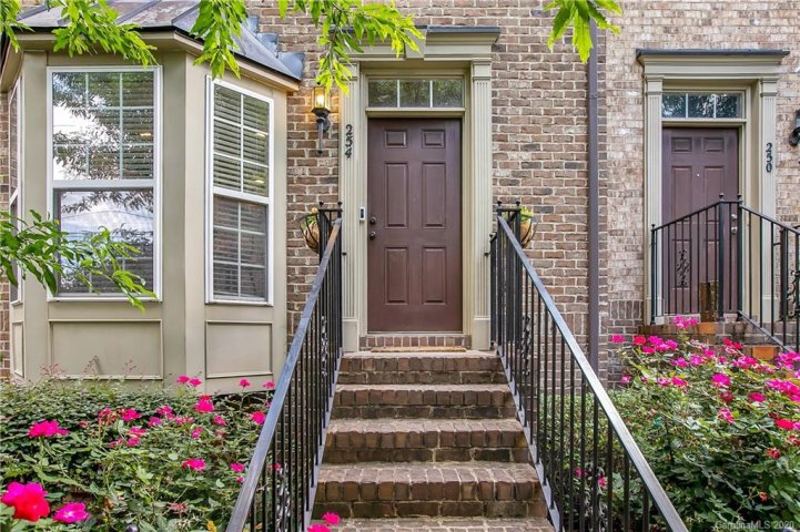 254 W Bland Street sold home in The Block at Church Street, Charlotte, NC