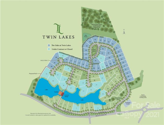 102 River Birch Lane pending home in Twin Lakes, Weddington, NC