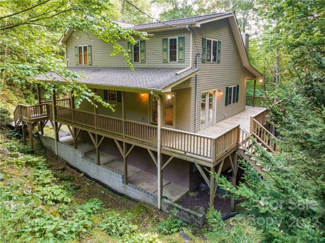 86 Railroad Grade Road sold home in Sheepback Mountain, Maggie Valley, NC