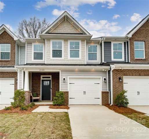2100 Bexar Trail Lot 14 sold home in The Townhomes at McKee Glen, Matthews, NC