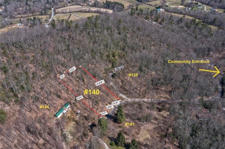 140 Bear Rock Road sold home in Bear Rock Mtn Estates, Hendersonville, NC