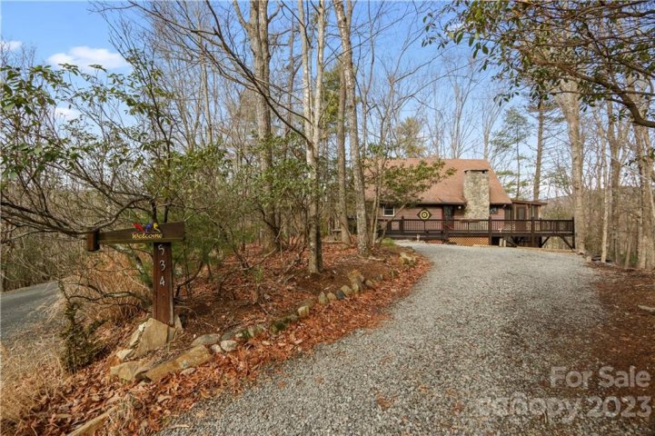 534 Hawk Ridge Road sold home in Powder Horn Mountain, Deep Gap, NC