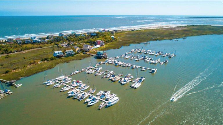 A home in Sunset Cay Marina, Folly Beach