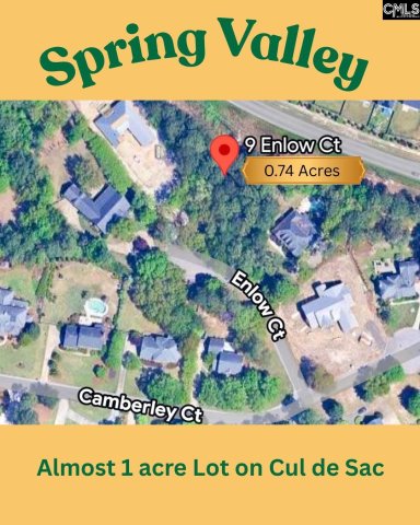 9 Enlow Court pending home in Spring Valley, Columbia, SC