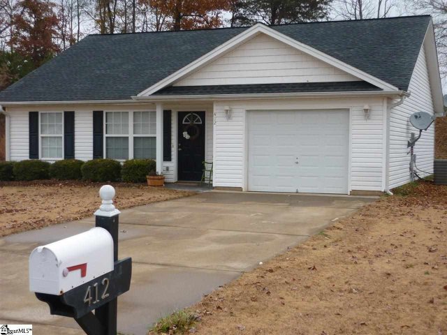 412 Braden Court sold home in Holly Acres, Greenville, SC