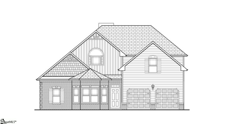 307 Bessie Court Lot 19 sold home in The Estates At Dillard Creek, Greer, SC