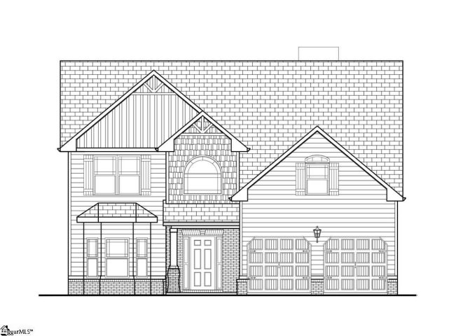 258 Ermon Court Lot 15 sold home in The Estates At Dillard Creek, Greer, SC