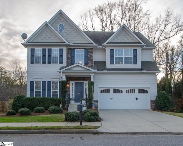 23 Richland Creek Drive sold home in Richland Creek At North Main, Greenville, SC