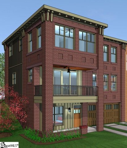 433 N Markley Street Lot 9 sold home in City Homes At Markley, Greenville, SC