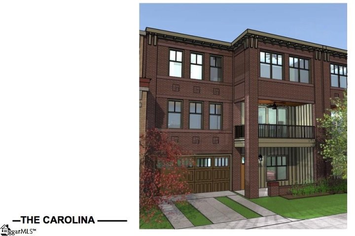 437 N Markley Street Lot 11 sold home in City Homes At Markley, Greenville, SC