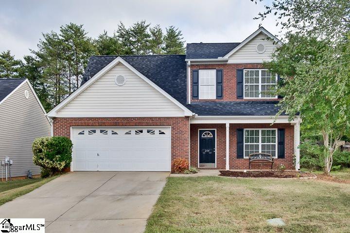 204 Dartmoor Drive sold home in Creekside At Rock Springs, Spartanburg, SC