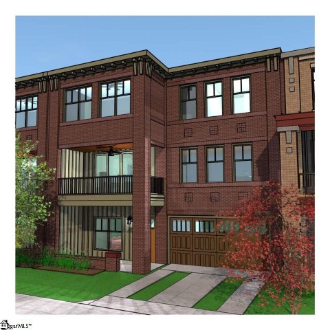 439 N Markley Street Lot 12 sold home in City Homes At Markley, Greenville, SC