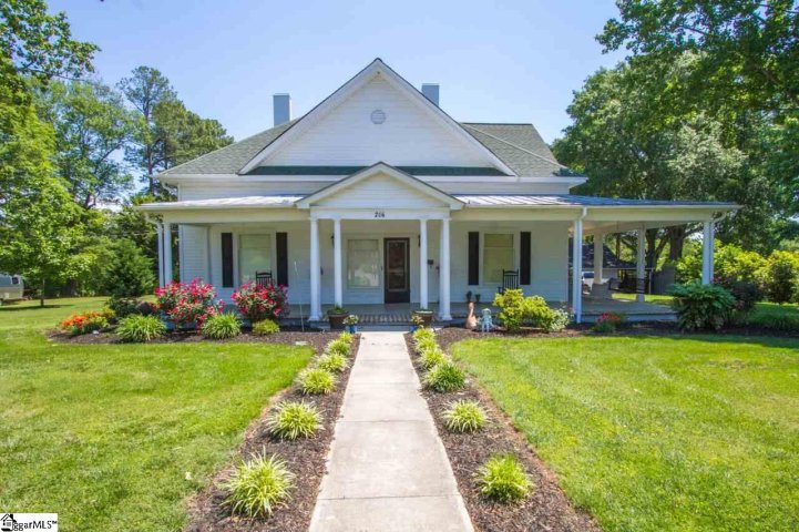 206 N B Street sold home in Northside, Easley, SC