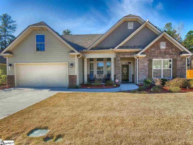 100 Trailwood Drive sold home in Timberland Trail, Fountain Inn, SC