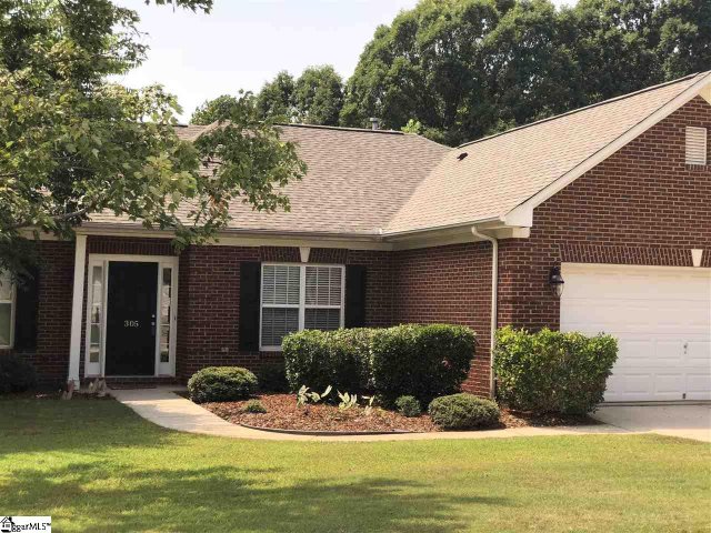 305 Jockey Court sold home in Steeple Chase, Simpsonville, SC