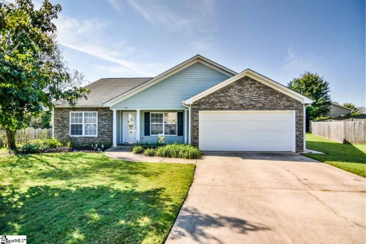 108 Heber Trail sold home in Garrett Springs, Fountain Inn, SC
