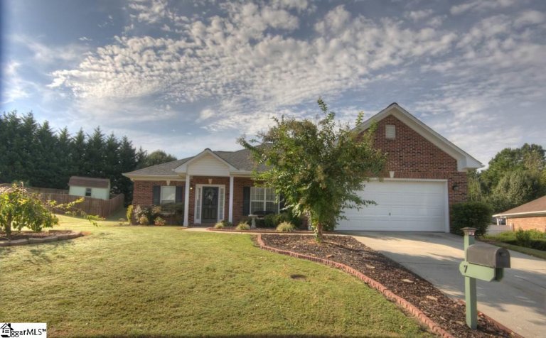 7 Arabian Way sold home in Steeple Chase, Simpsonville, SC