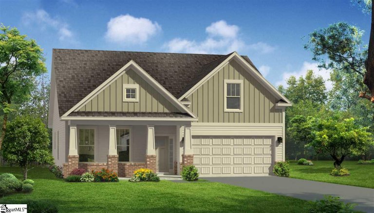 111 Ravencrest Court lot 23 sold home in Villas Of West Georgia, Simpsonville, SC